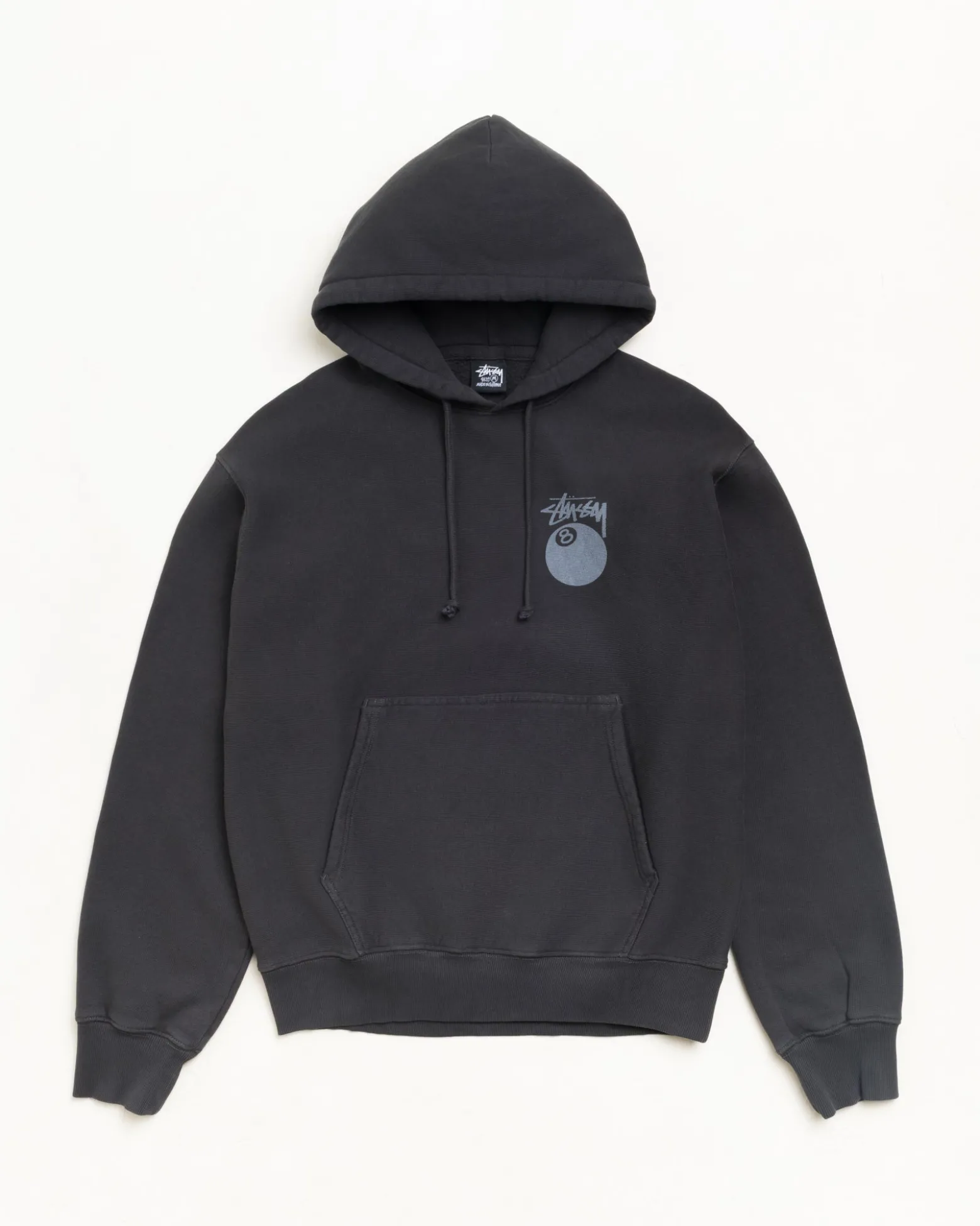 8 BALL HOODIE GARMENT DYED