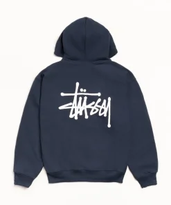 BASIC STÜSSY ZIP HOODIE