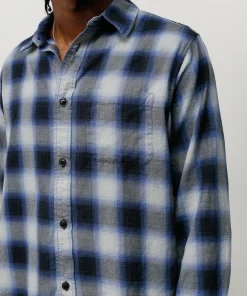 BEACH OMBRE PLAID SHIRT