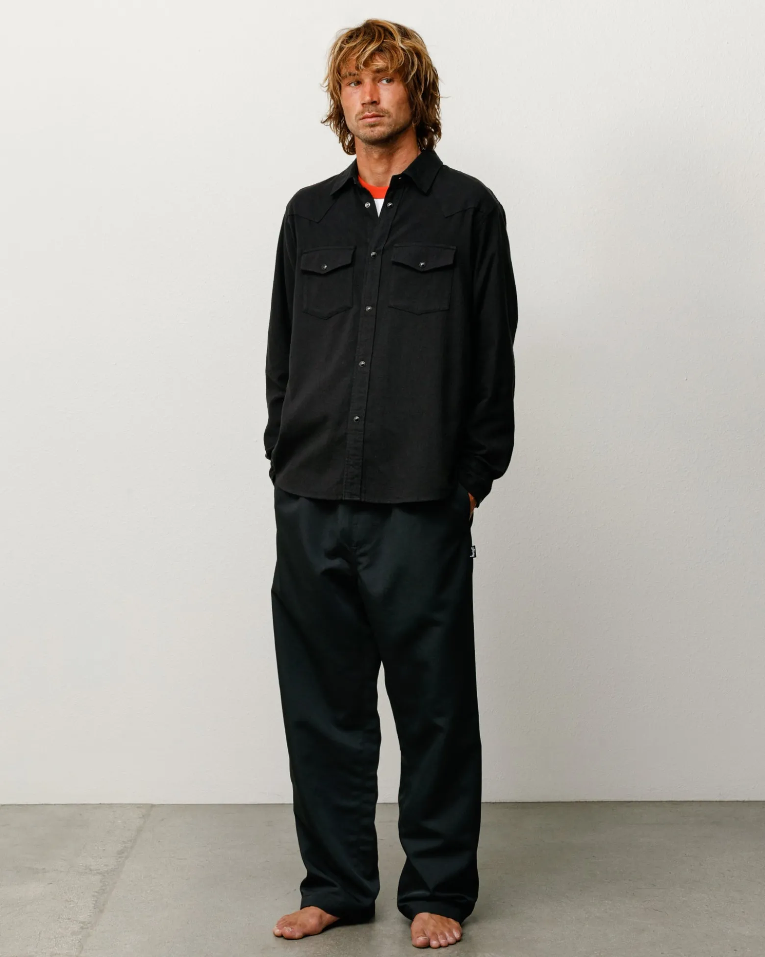 COTTON SILK WESTERN SHIRT
