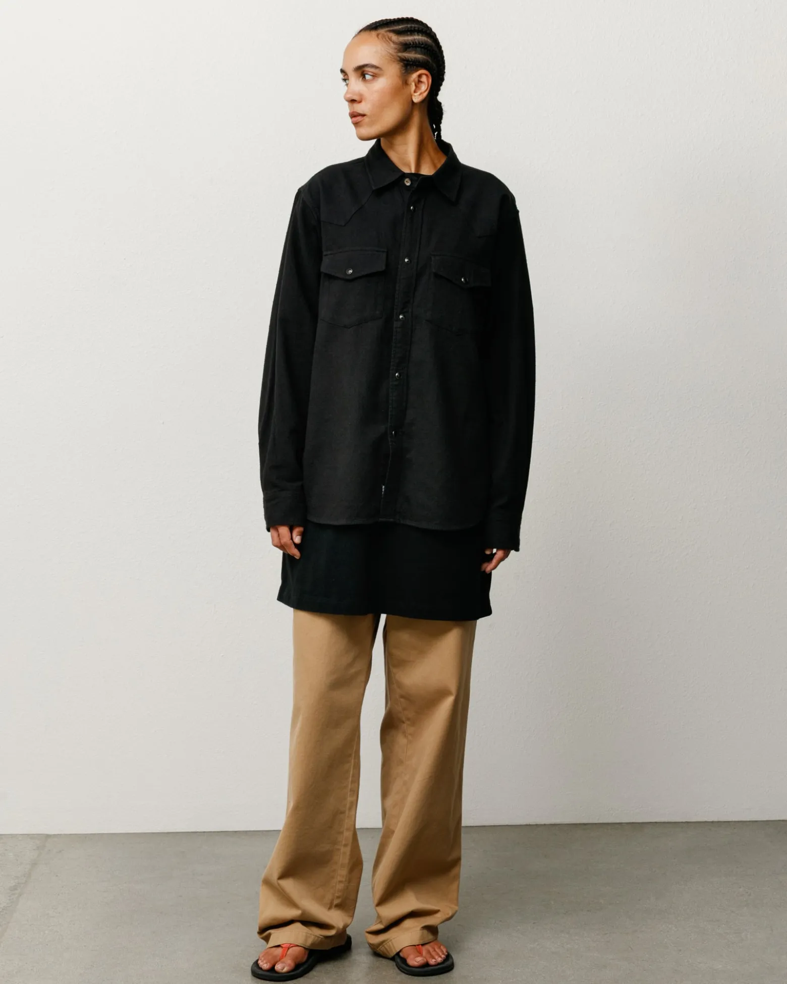 COTTON SILK WESTERN SHIRT
