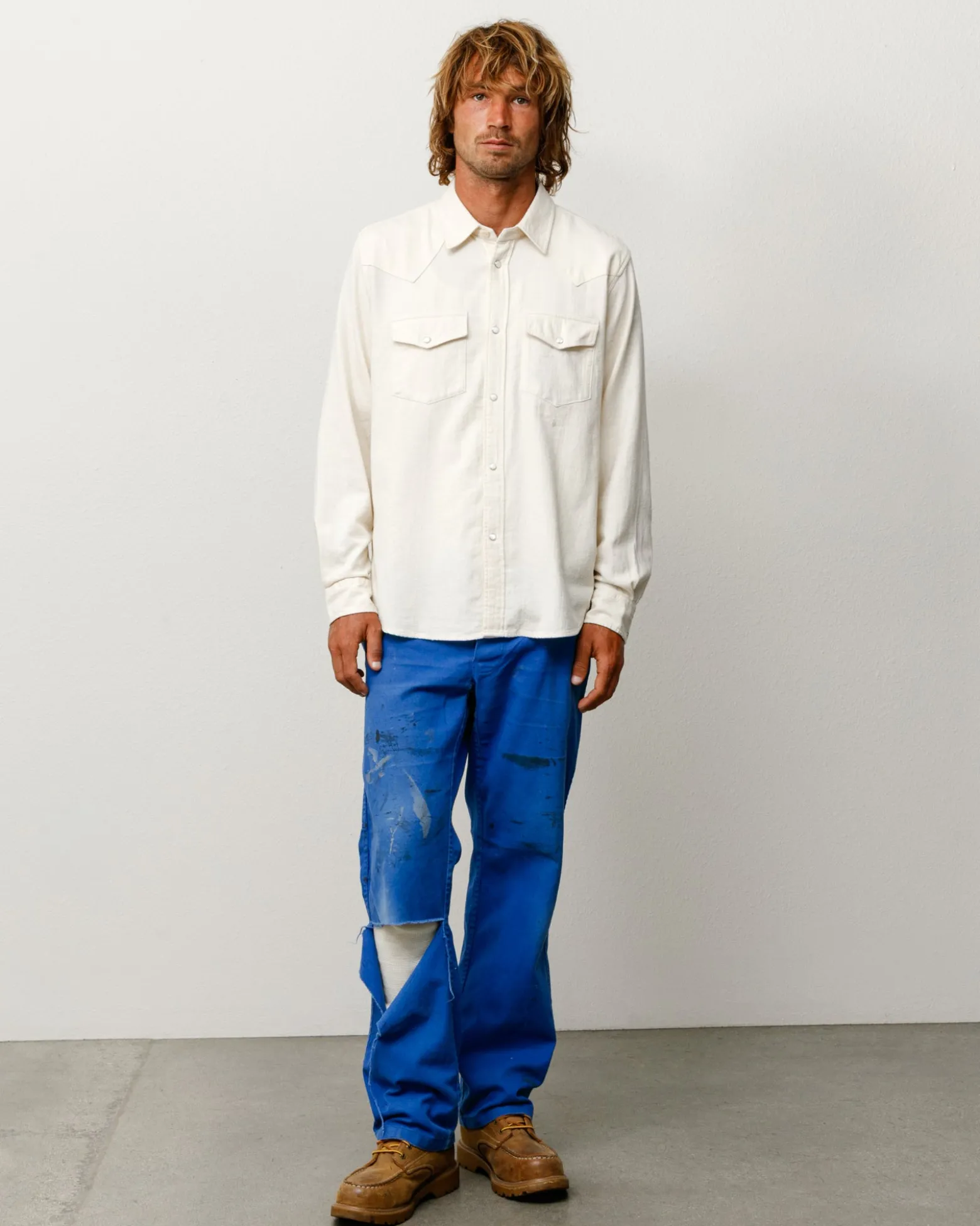 COTTON SILK WESTERN SHIRT