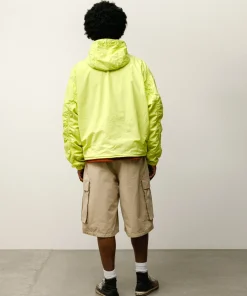 DOUBLE COTTON HOODED JACKET