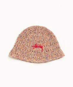 HEMP STOCK KNIT BUCKET HAT