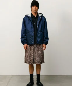 HOODED COACHES JACKET