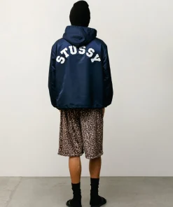 HOODED COACHES JACKET