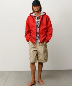 HOODED COACHES JACKET