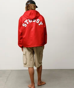 HOODED COACHES JACKET