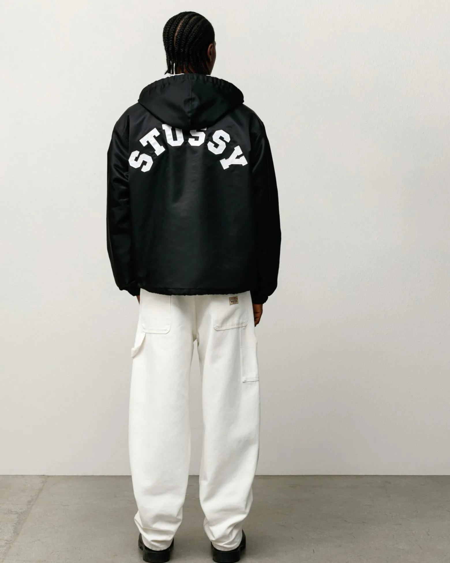 HOODED COACHES JACKET