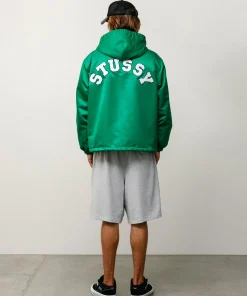 HOODED COACHES JACKET