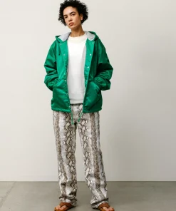 HOODED COACHES JACKET
