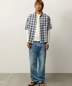 LIAM SS PLAID SHIRT