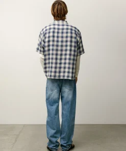 LIAM SS PLAID SHIRT
