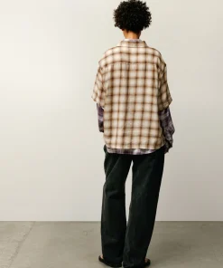 LIAM SS PLAID SHIRT