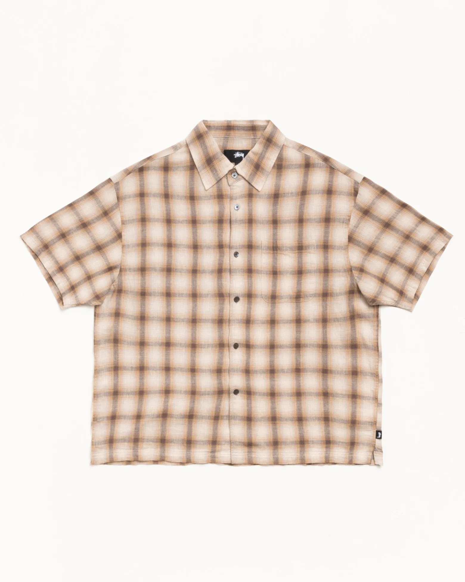 LIAM SS PLAID SHIRT