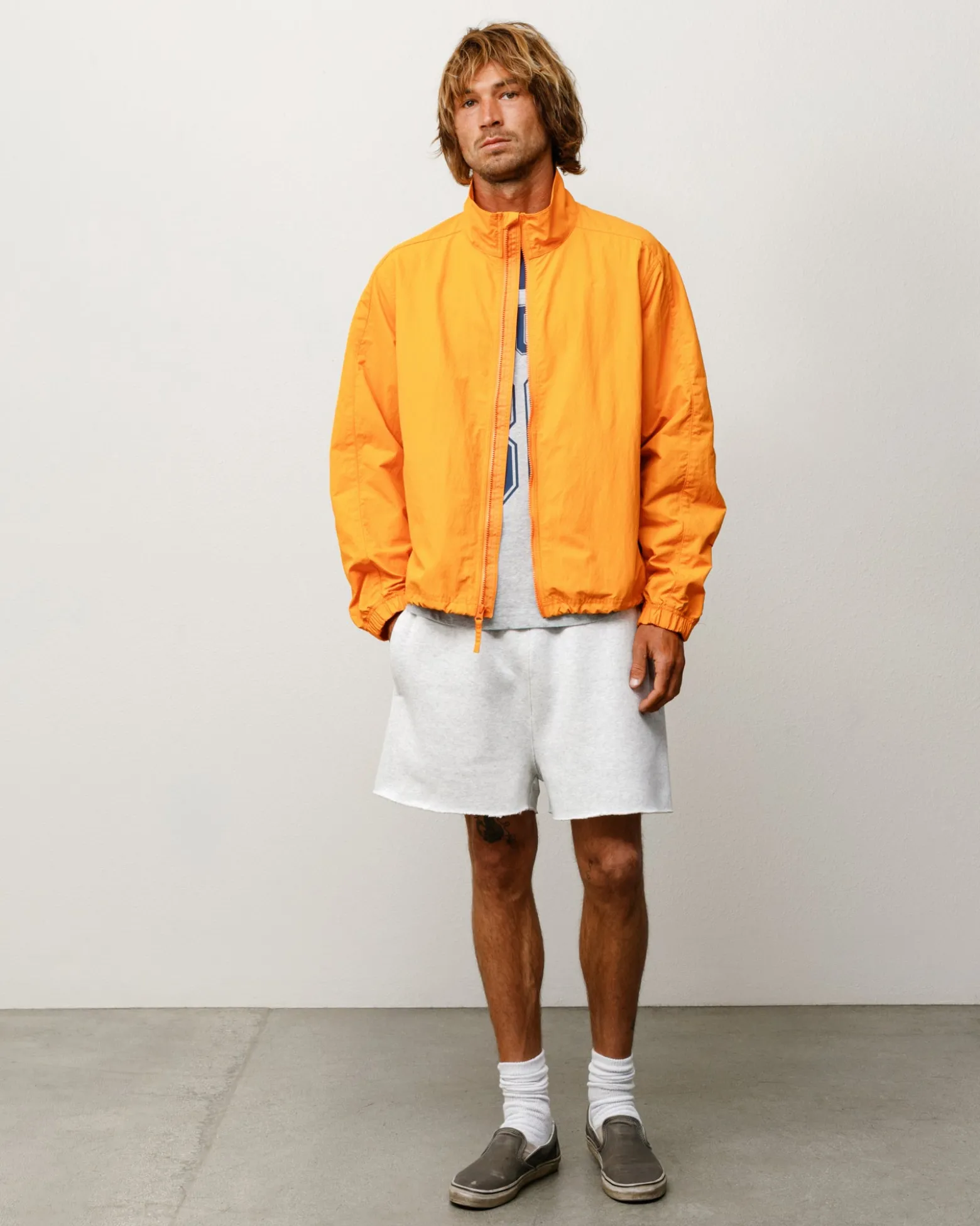 LIGHTWEIGHT MOCK JACKET