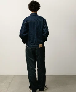 LINED DENIM TRUCKER JACKET