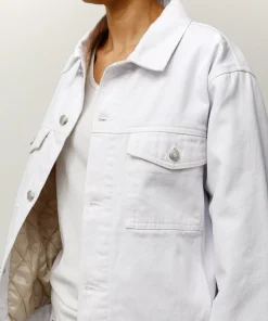 LINED DENIM TRUCKER JACKET