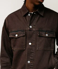LINED DENIM TRUCKER JACKET