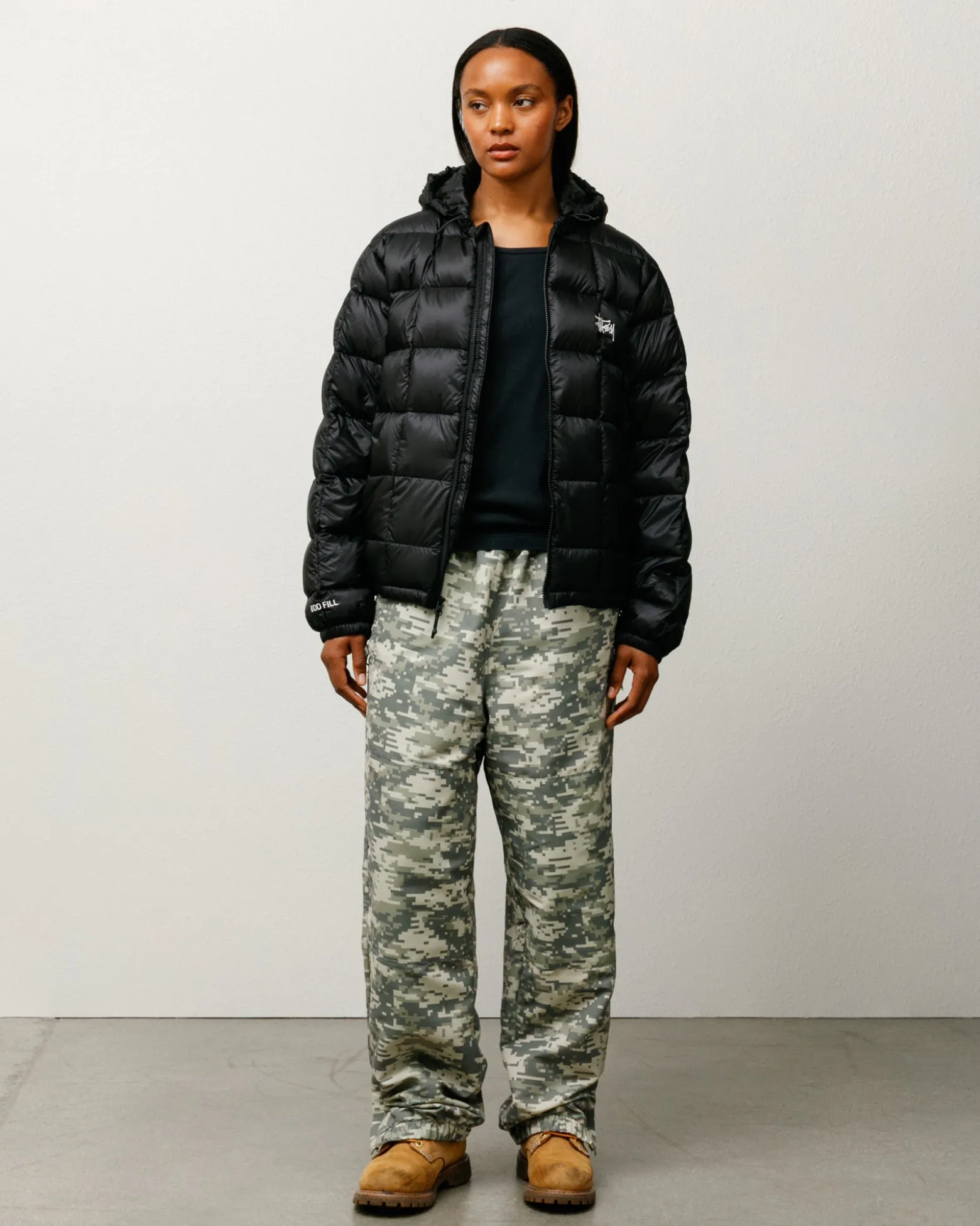 MIDWEIGHT HOODED PUFFER
