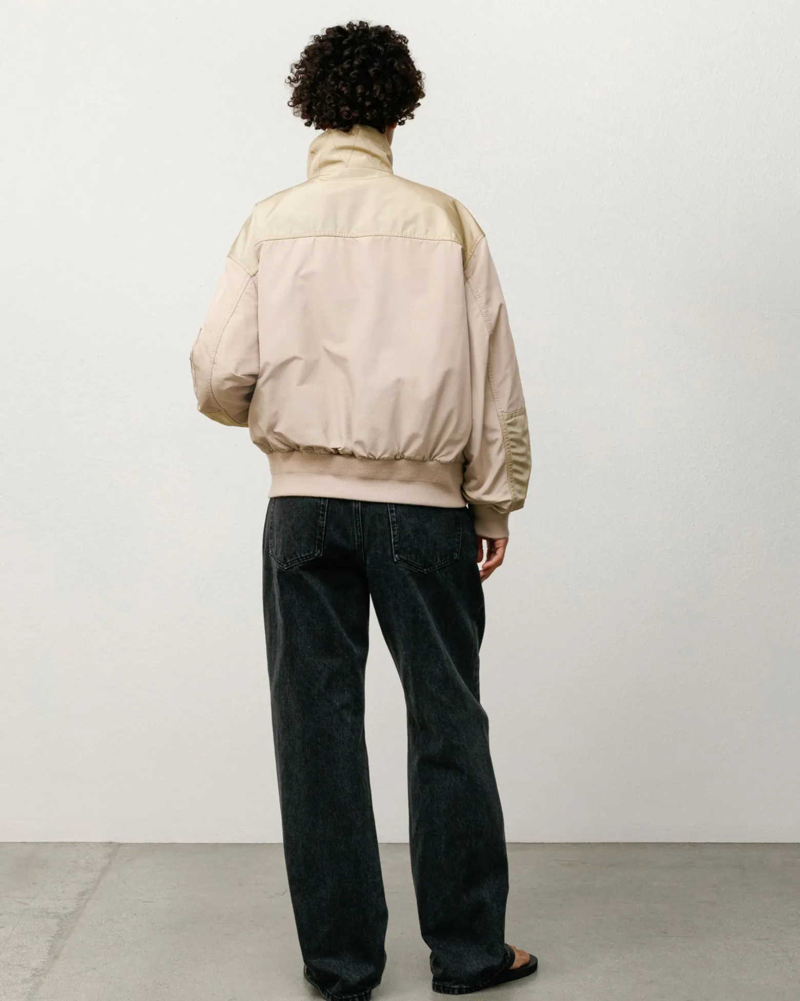 MOCK NECK FLIGHT BOMBER