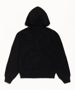 PATCH ZIP KNIT HOODIE
