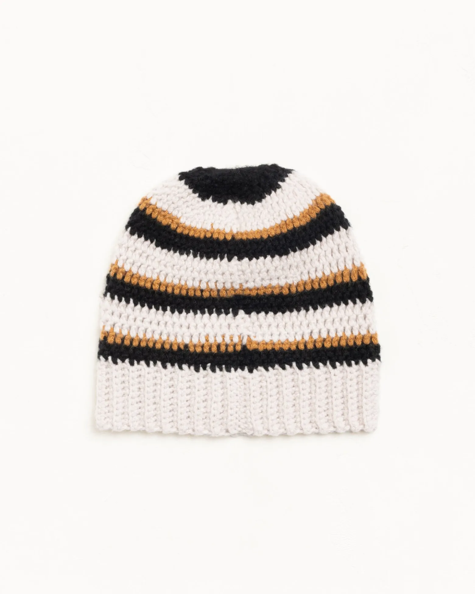 STRIPE KNIT SKULLCAP