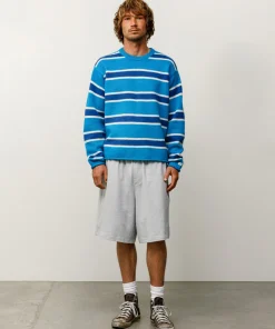 STRIPED WOOL SWEATER
