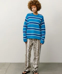 STRIPED WOOL SWEATER