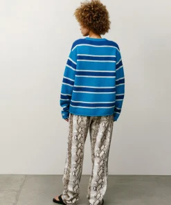 STRIPED WOOL SWEATER
