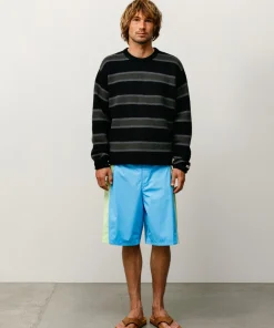 STRIPED WOOL SWEATER