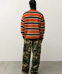 STRIPED WOOL SWEATER