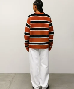 STRIPED WOOL SWEATER