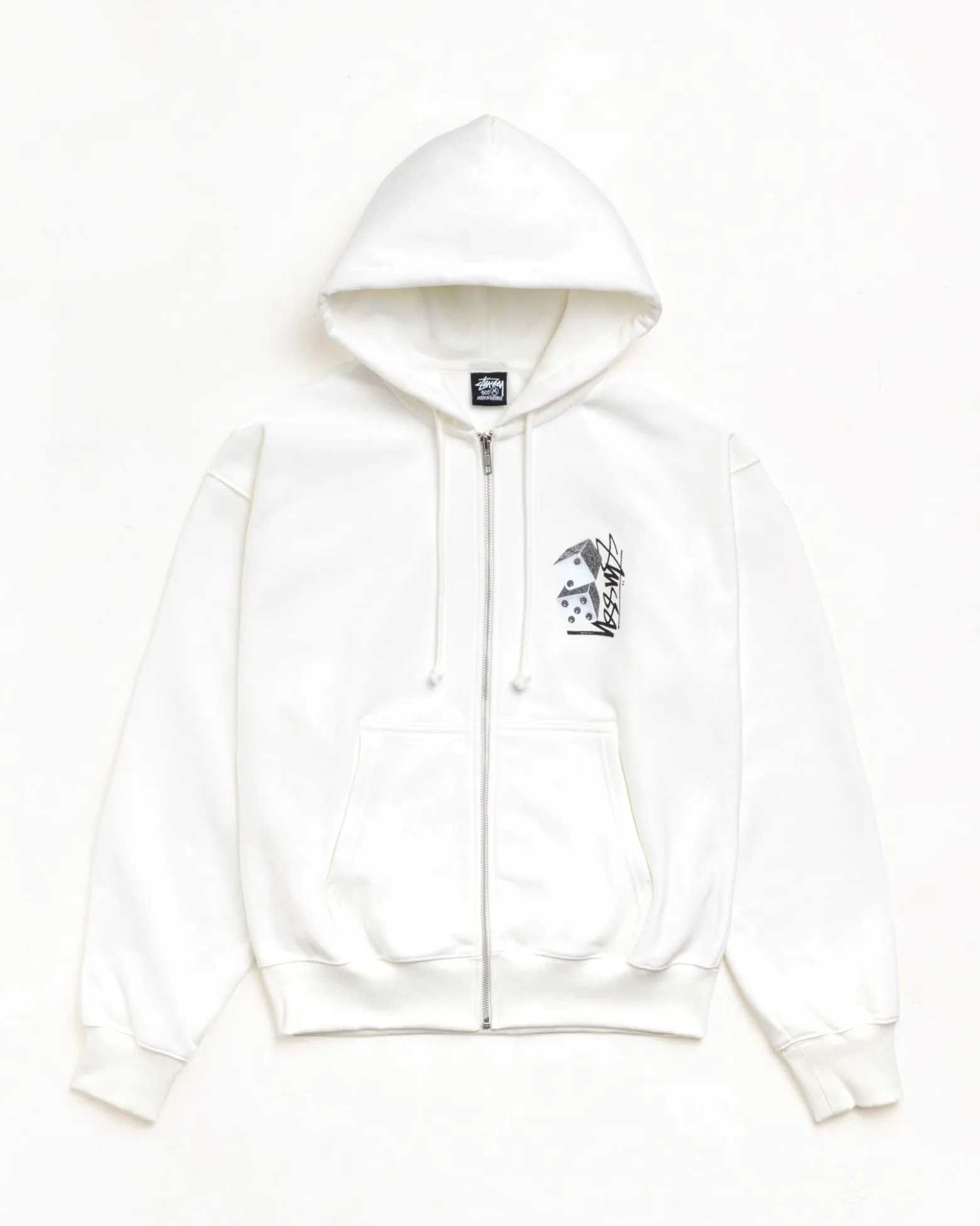 TALL DICE ZIP HOODIE
