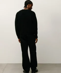 WAFFLE CASHMERE SWEATER