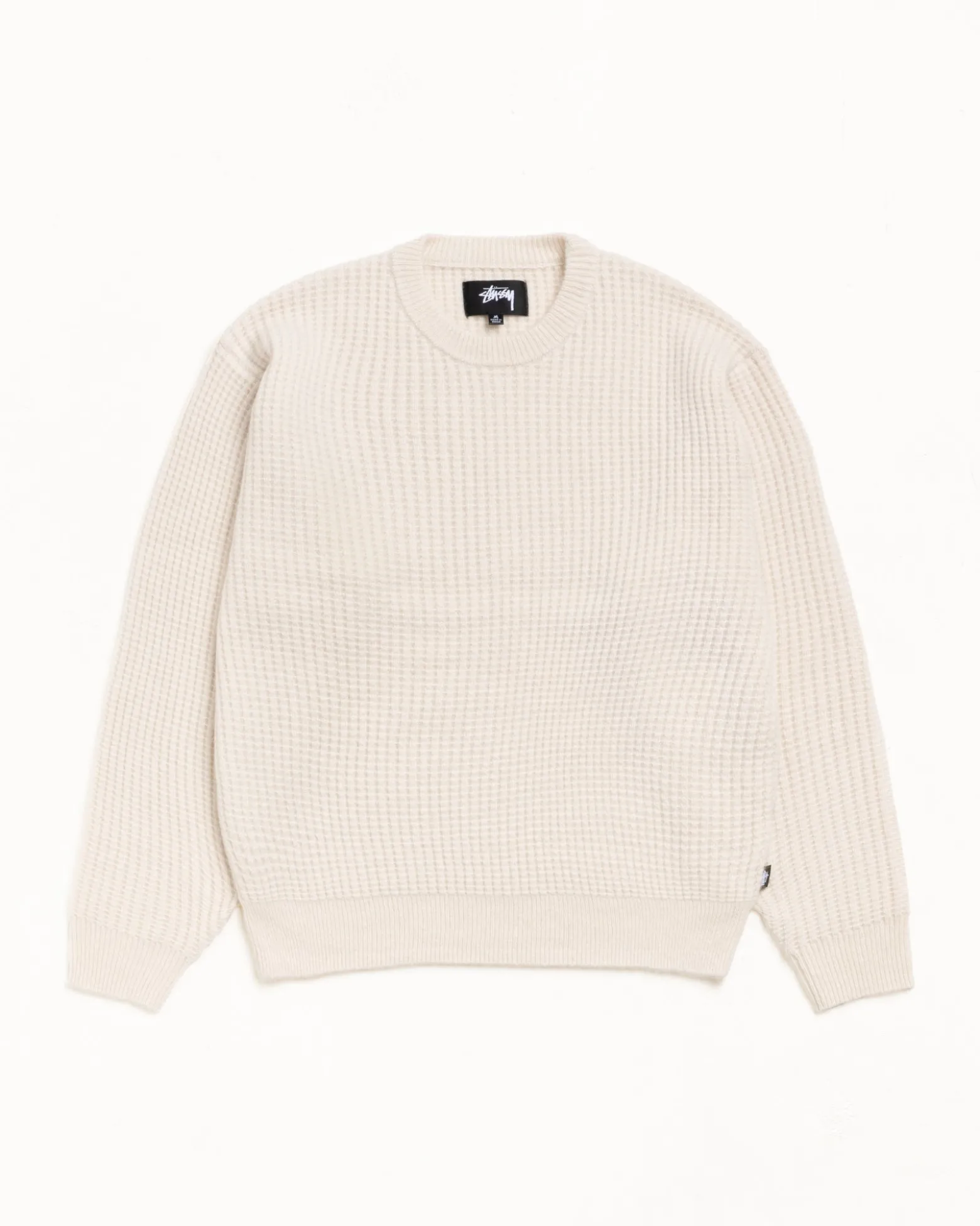 WAFFLE CASHMERE SWEATER