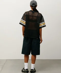 WASHED CANVAS WORK SHORT