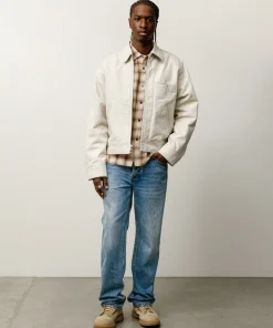 WORK JACKET COLLARED