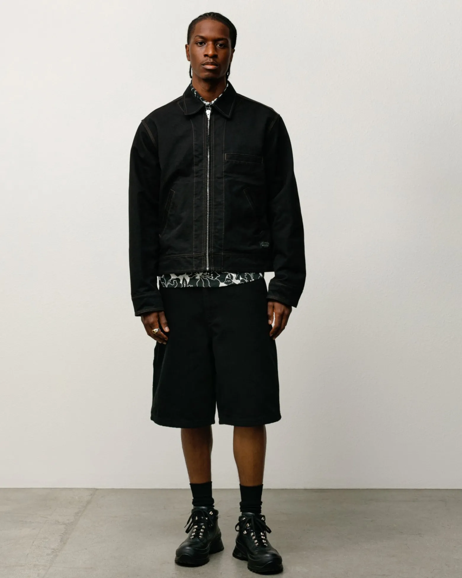 WORK JACKET COLLARED