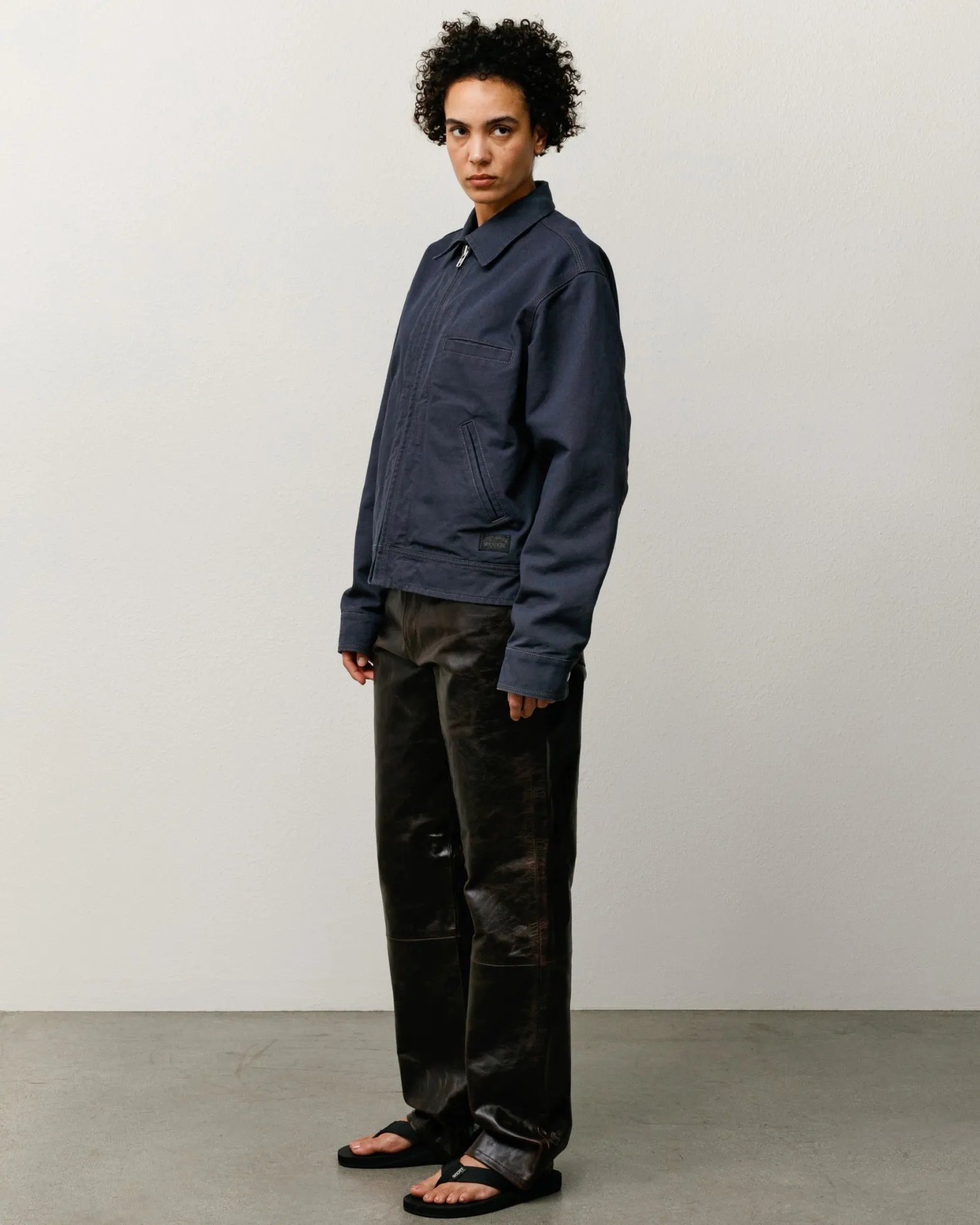 WORK JACKET COLLARED